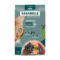 Sanabelle 8kg Outdoor mit Ente Katzentrockenfutter