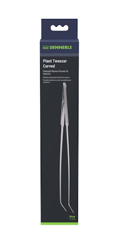 DENNERLE Plant Tweezer Curved 30 Centimeter Aquarienpflege