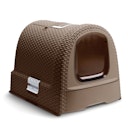 Vorschaubild CURVER Rattan Katzentoilette