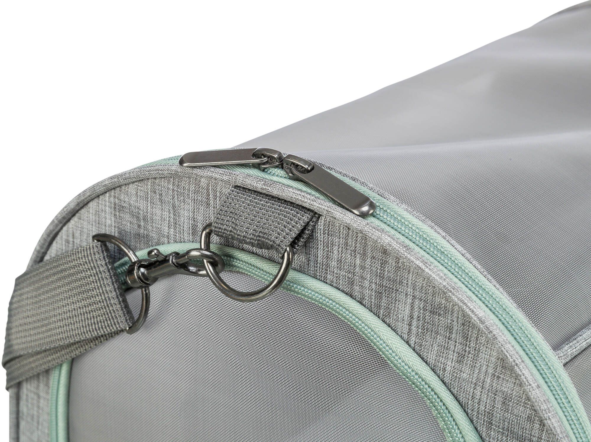 TRIXIE Tasche Dillon, 33 × 32 × 54 cm, grau/mint
