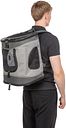 Vorschaubild TRIXIE Rucksack Timon, 34 × 44 × 30 cm, schwarz/grau