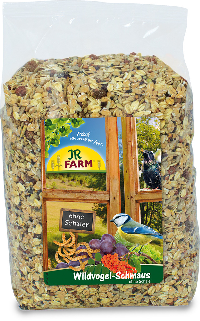 JR FARM Wildvogel-Schmaus ohne Schale 1,5kg Wildvogelfutter