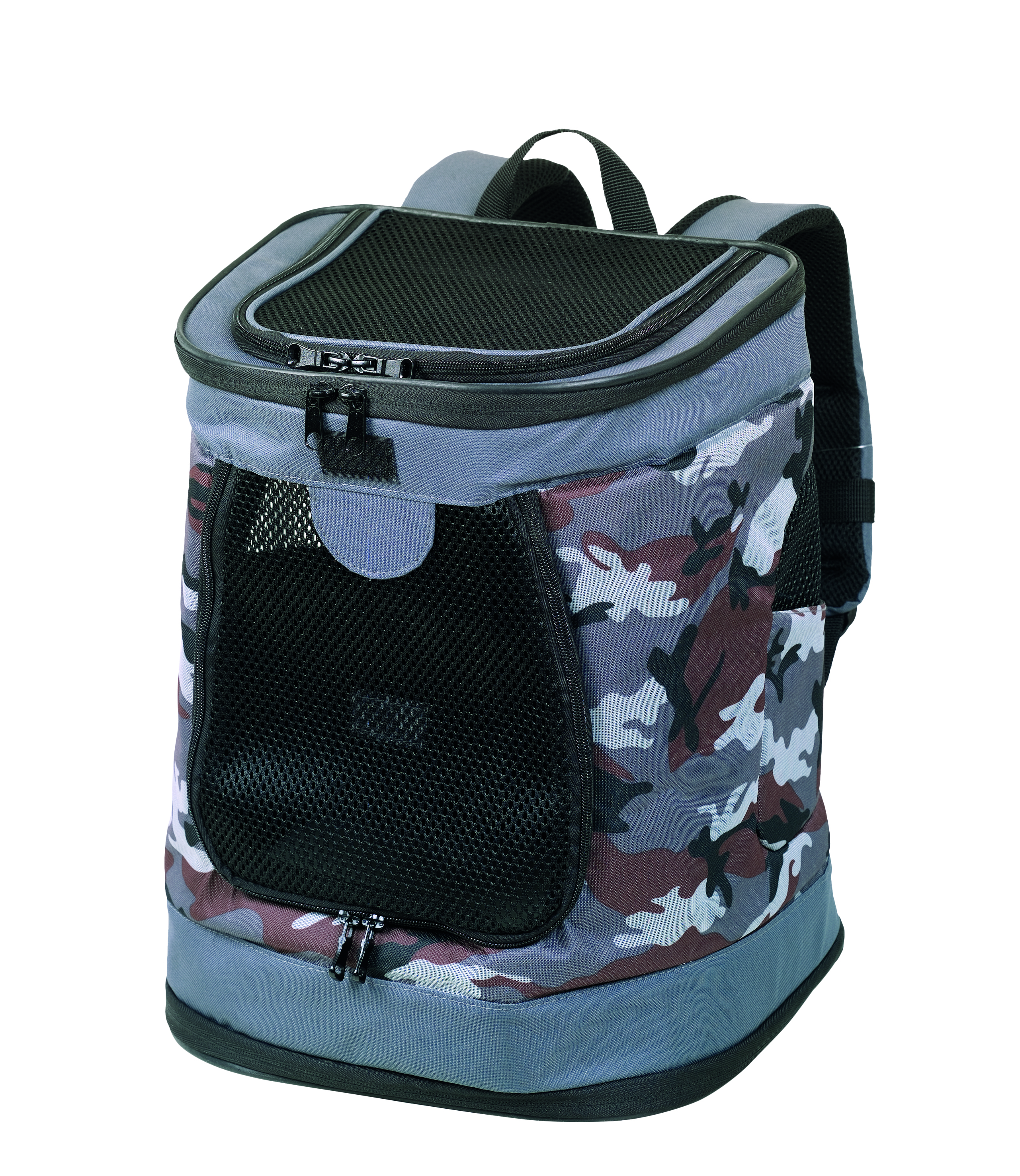 NOBBY Rucksack "PLATA" camouflage grau 34 x 30 x 43 cm