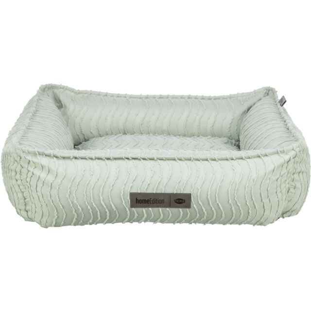Marley Wave Bett, eckig, 80 × 60 cm, salbei