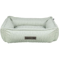 Marley Wave Bett, eckig, 80 × 60 cm, salbei