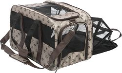 TRIXIE Tasche Maxima, 33 × 32 × 54 cm, beige/braun