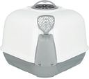 Vorschaubild TRIXIE Ecktoilette Maro, mit Haube, 60 × 43 × 52 cm, hellgrau/granit