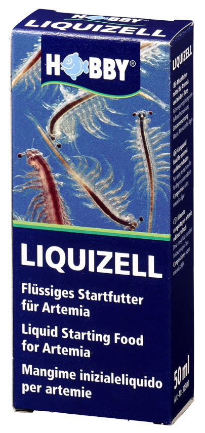 HOBBY Liquizell 50 Milliliter für Nauplien Fischfutter