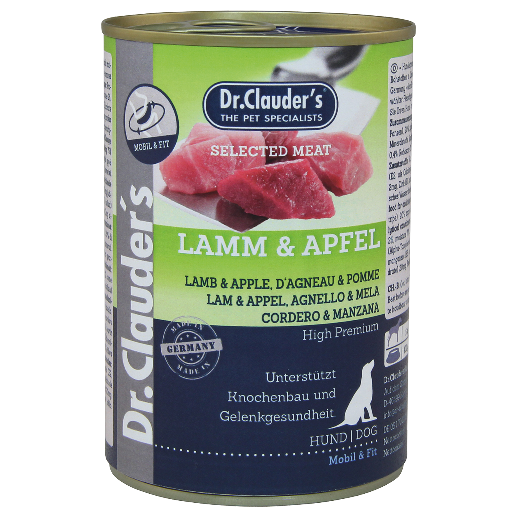 Dr.Clauder's Selected Meat Lamm & Apfel