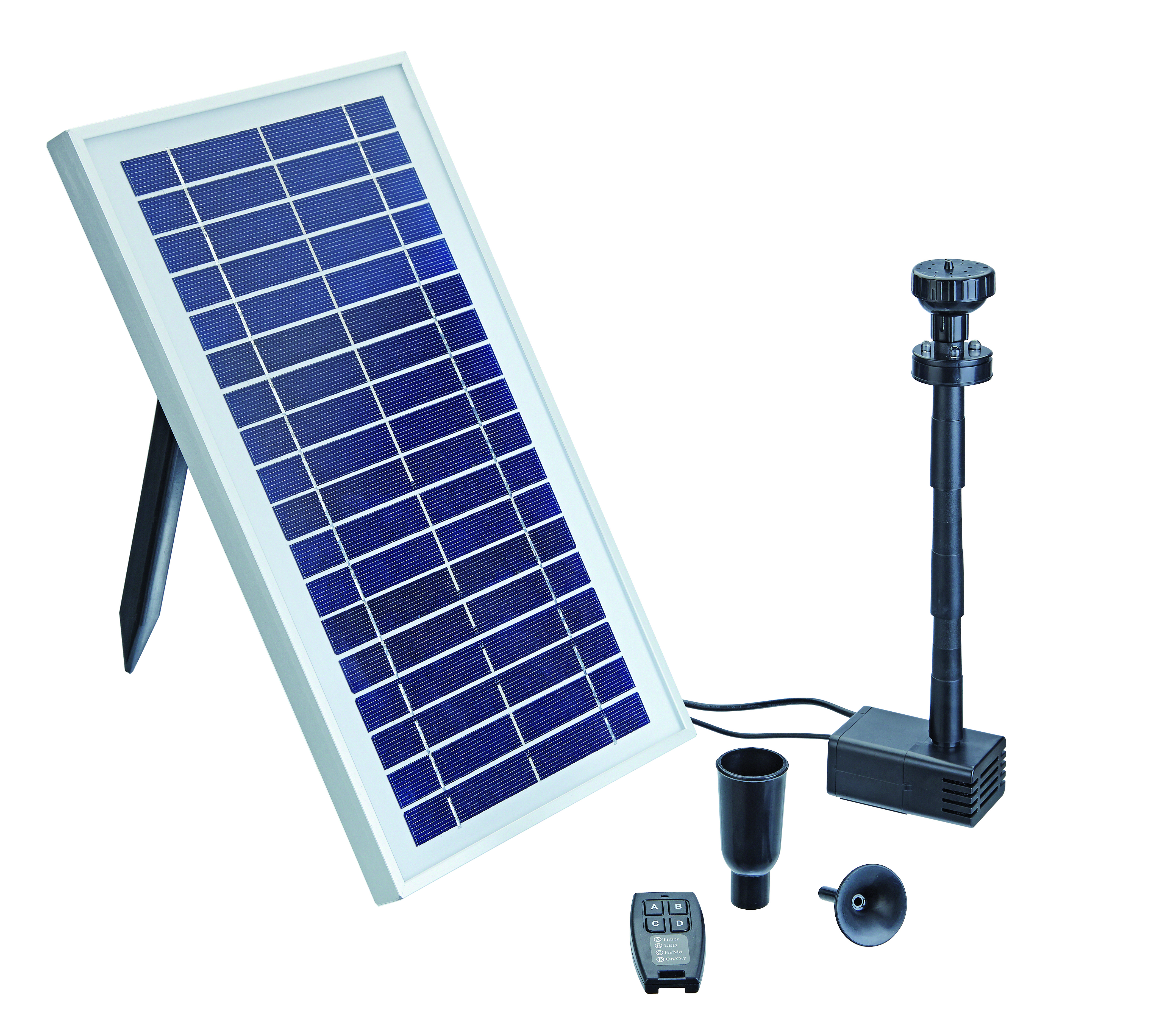 Pontec Solar- Wasserspielpumpe PondoSolar 600 Control