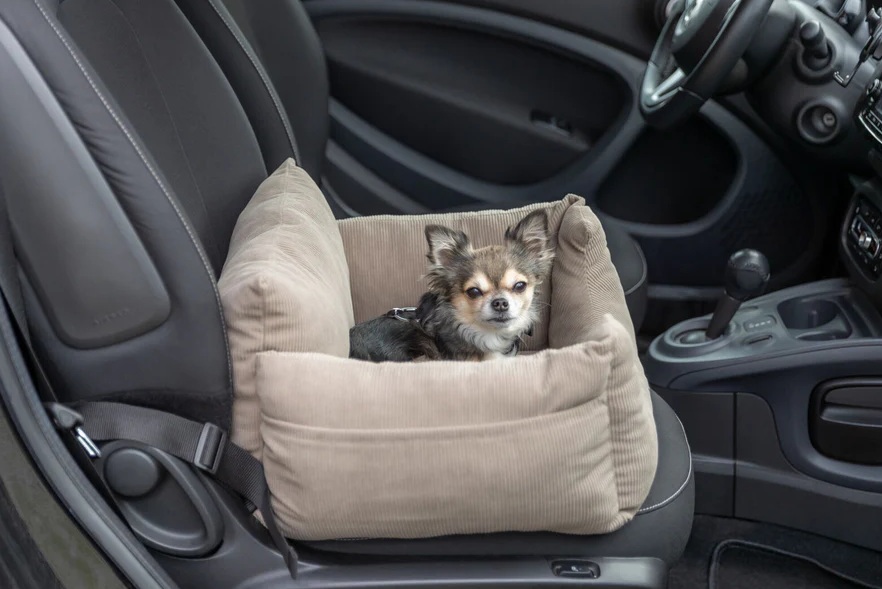 TRIXIE Autositz, 55 × 30 × 50 cm, taupe