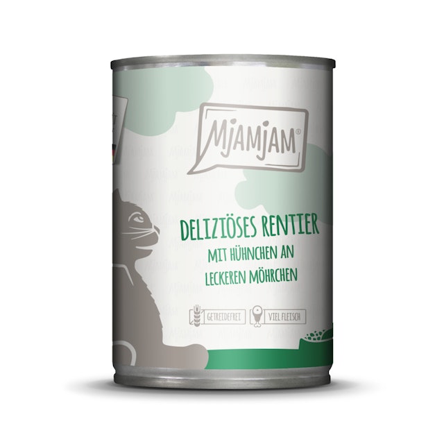 MJAMJAM Leckere Mahlzeit 400g Dose KatzennassfutterVorschaubild