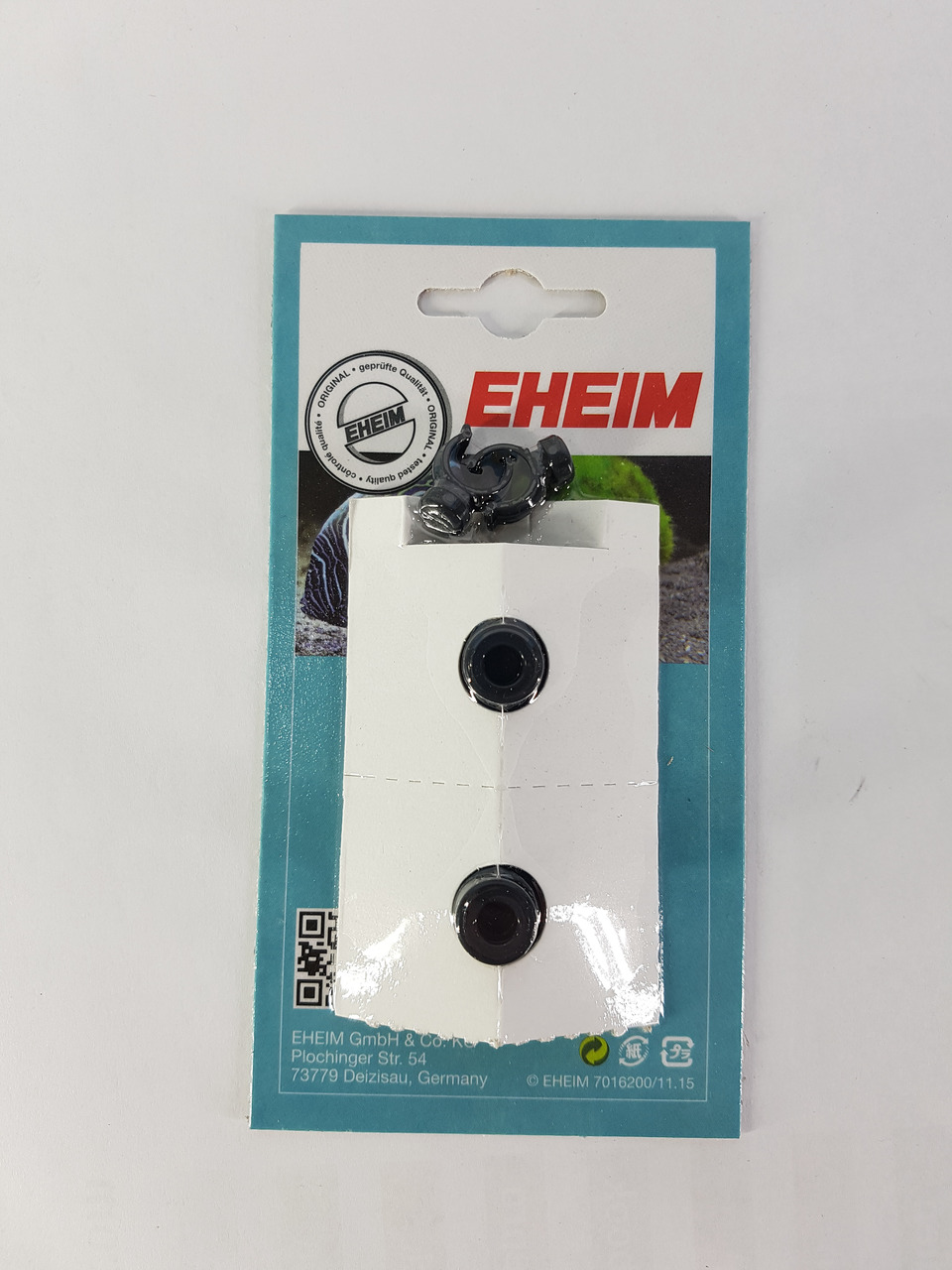 EHEIM Sauger mit KleMillimeterbügel (2 Stück) für Schlauch ø 9/12 Millimeter Zubehör