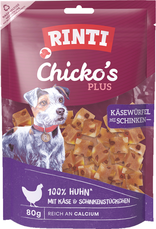 RINTI Chicko Plus 80 Gramm Hundesnacks