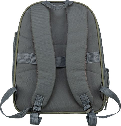 TRIXIE Rucksack Lyla, 34 × 22 × 42 cm, grau/blau