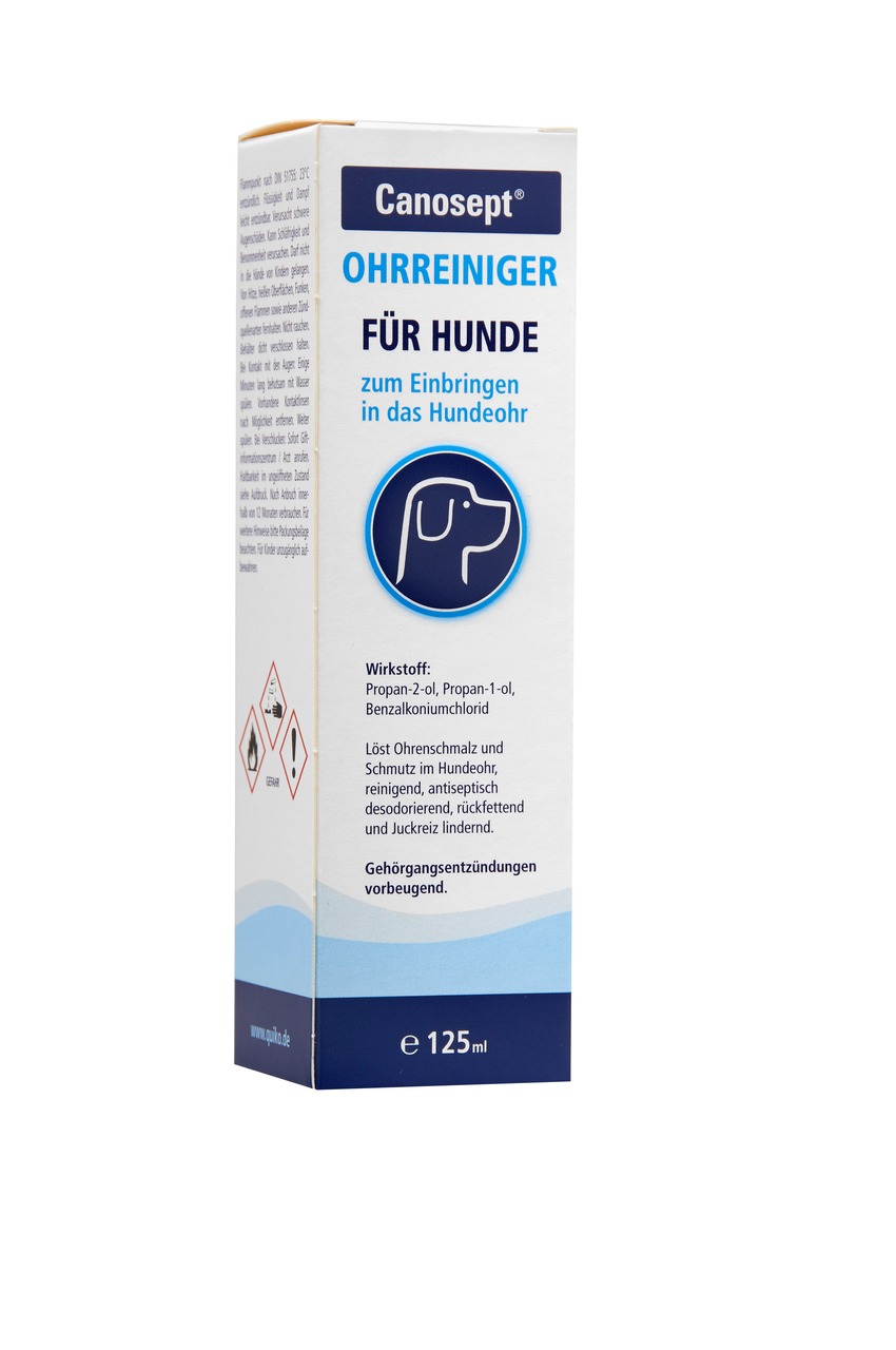 Canosept Ohrreiniger 125ml für Hunde