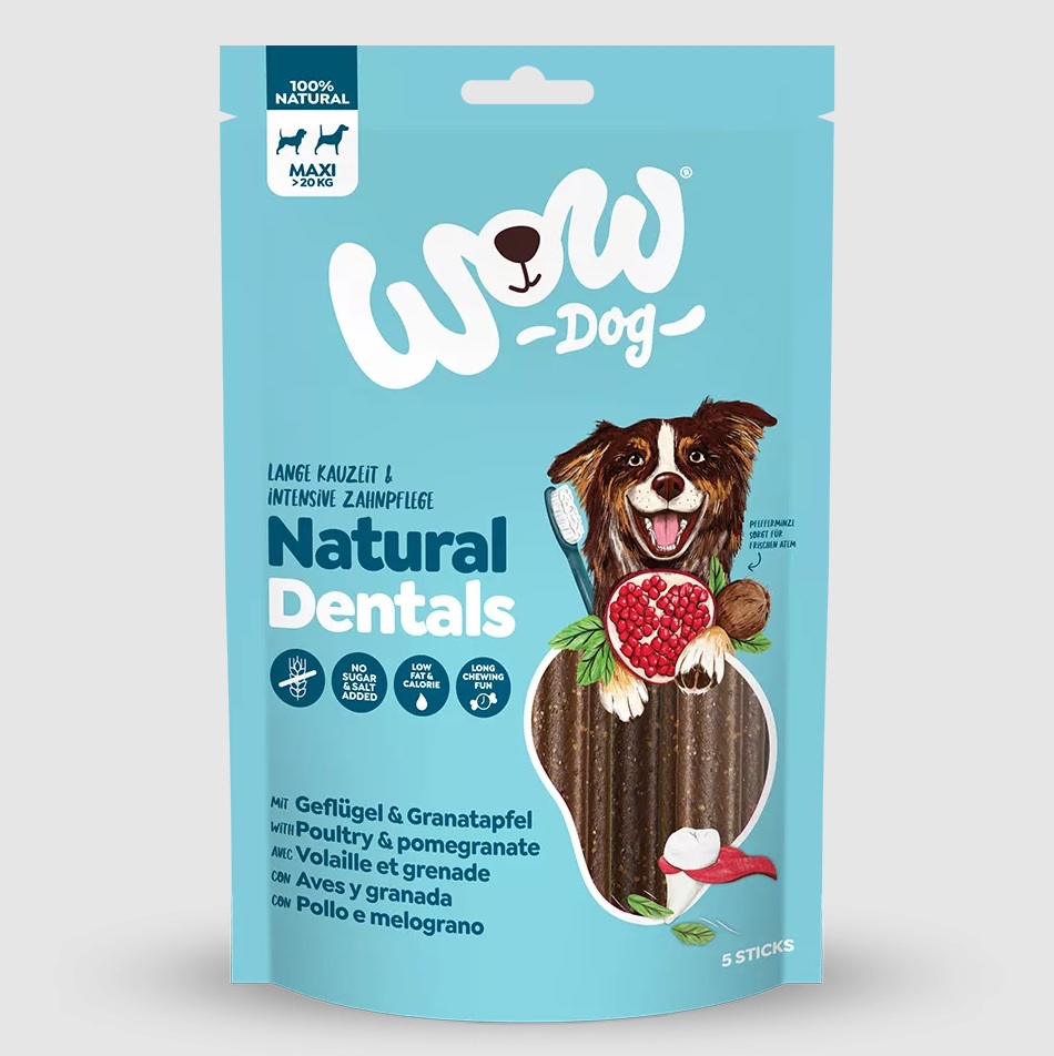 WOW Natural Dentals Gefügel MAXI 230g