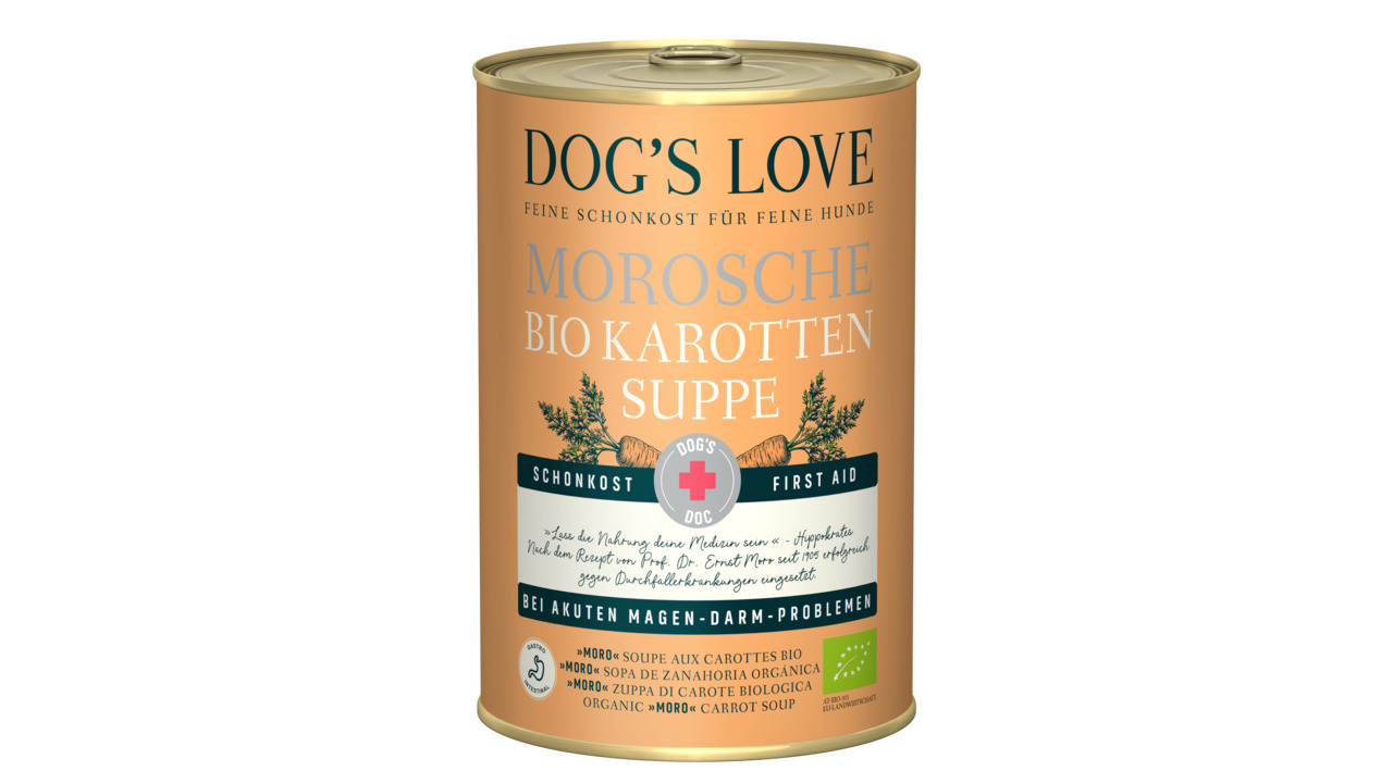 Dog's Love Morosche Bio-Karottensuppe 400 Hundenassfutter