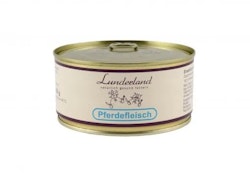 Lunderland Dose 6x300g Pferdefleisch Hundenassfutter