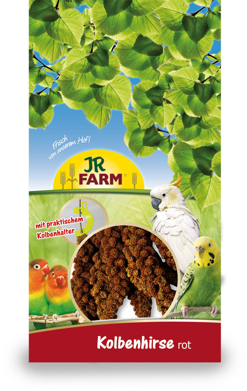 JR FARM Kolbenhirse rot 500g Vogelsnack