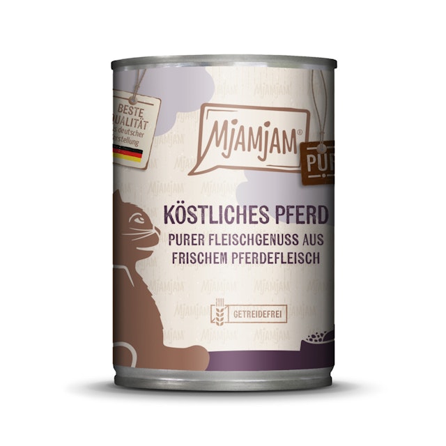 MJAMJAM Purer Fleischgenuss 400g Dose KatzennassfutterVorschaubild