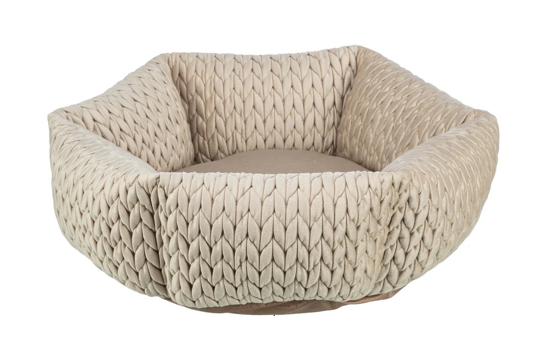 TRIXIE Bett Livia, rund, ø 50 cm, sand