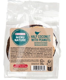 Versele Laga 16 x 200g Halbe Kokosnuss mit Erdnüssen-Sparpaket