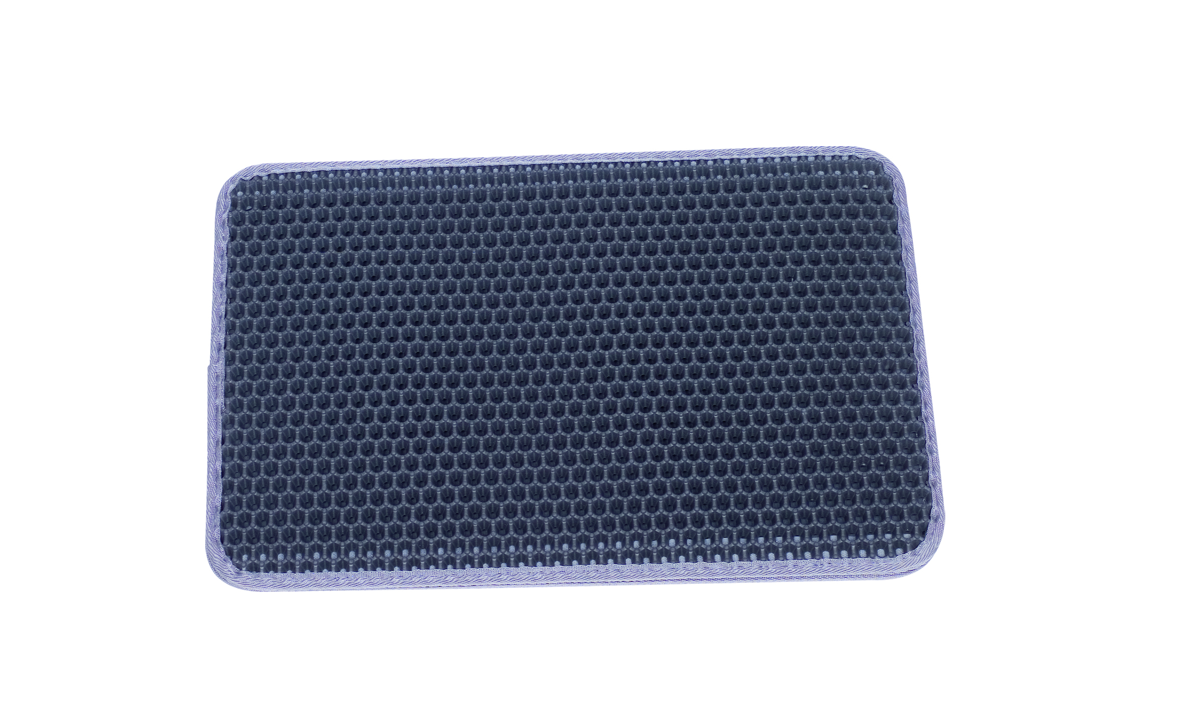 NOBBY Sieb-Vorleger Katzentoilette grau eckig 30 x 45 cm