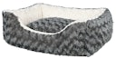 Vorschaubild TRIXIE Kuschelbett Kaline 65 x 50 Centimeter grau/creme Katzenliegeplatz