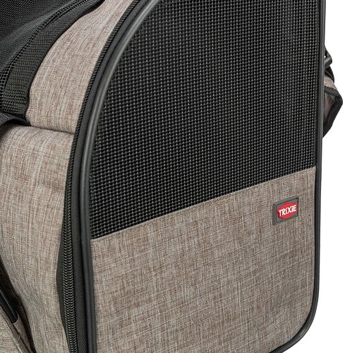 TRIXIE Rucksack Shiva, 41 × 30 × 21 cm, braun/beige