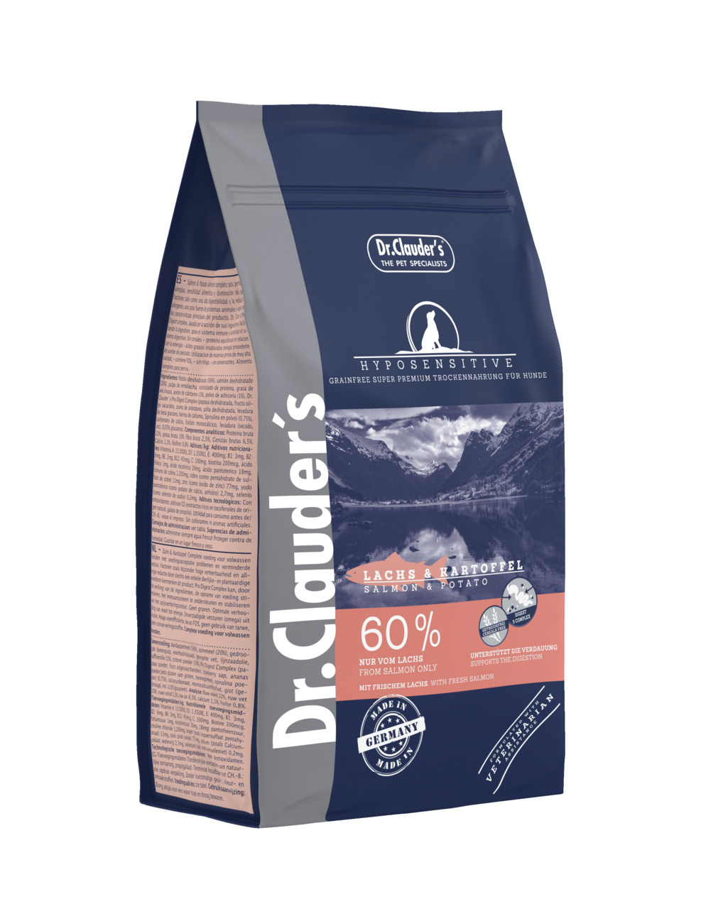 Dr. Clauder's Best Choice Hyposensitive Lachs & Kartoffel All Breed 350g Hundetrockenfutter