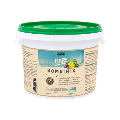 grau BARF KombiMix Nahrungsergänzung