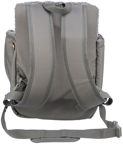 TRIXIE Fronttasche Molly, 25 × 38 × 17 cm, grau