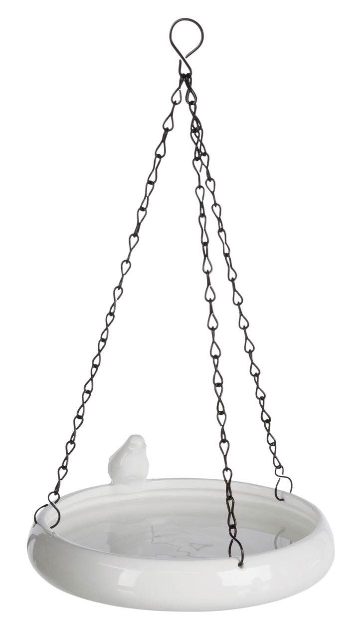 TRIXIE Vogeltränke hängend aus Keramik 0,5 Liter