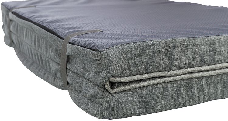 TRIXIE Matratze Samoa Vital, faltbar, wasserabweisend, dunkelgrau