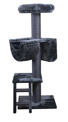 NOBBY Kratzbaum "JURI" dunkelgrau; 60 x 45 x 158 cm NOBBY Kratzbaum "JURI" dunkelgrau; 60 x 45 x 158 cm