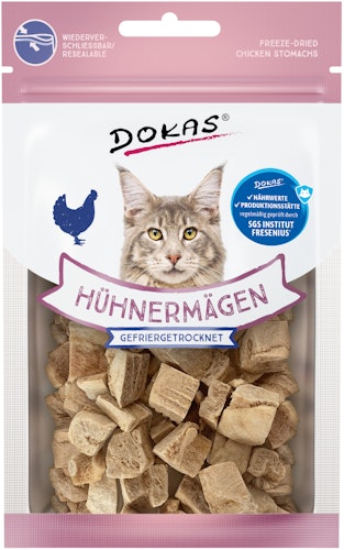 Dokas Katze Snack Gefriergetrocknet 15g