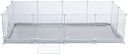 Vorschaubild TRIXIE Indoor Freilaufgehege, Metall/Kunststoff, 140 × 35 × 70 cm, weiß