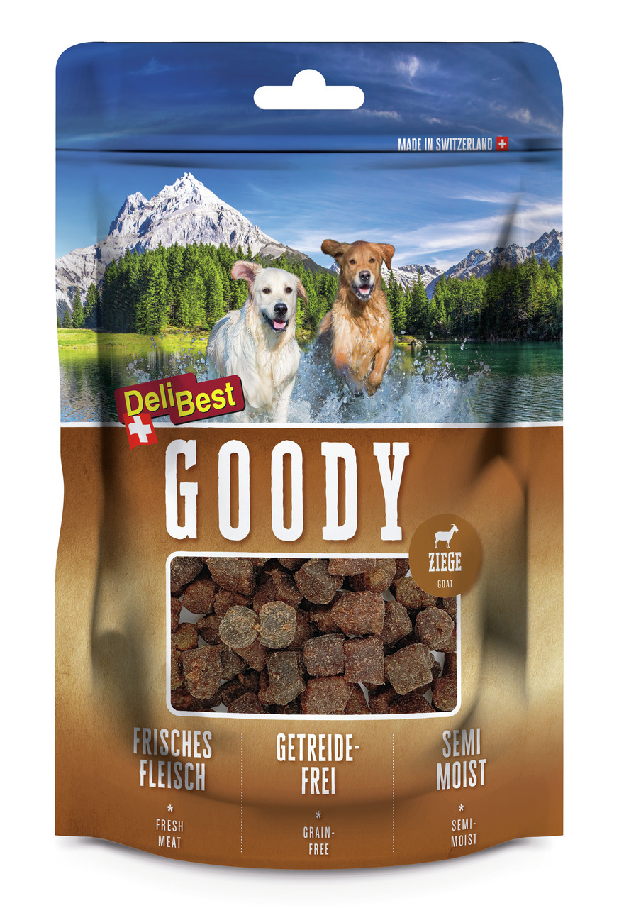 DeliPet Goodys Ziege 100 Gramm Hundesnacks