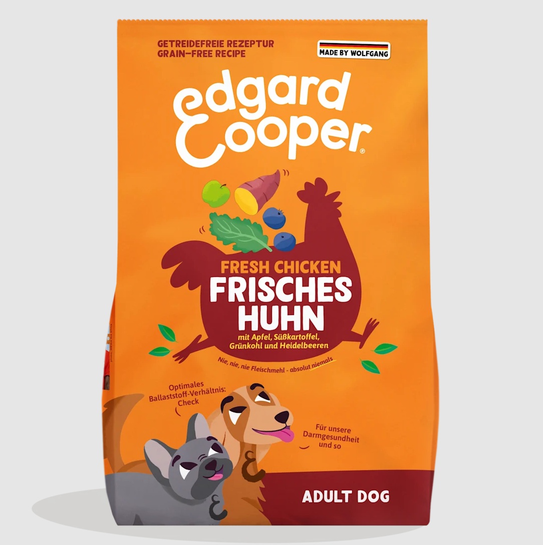 Edgard&Cooper Adult Freilaufhuhn getreidefrei Hundetrockenfutter