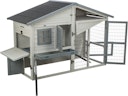 Vorschaubild Kleintierstall, 2-stöckig, 168 × 115 × 75 cm, grau