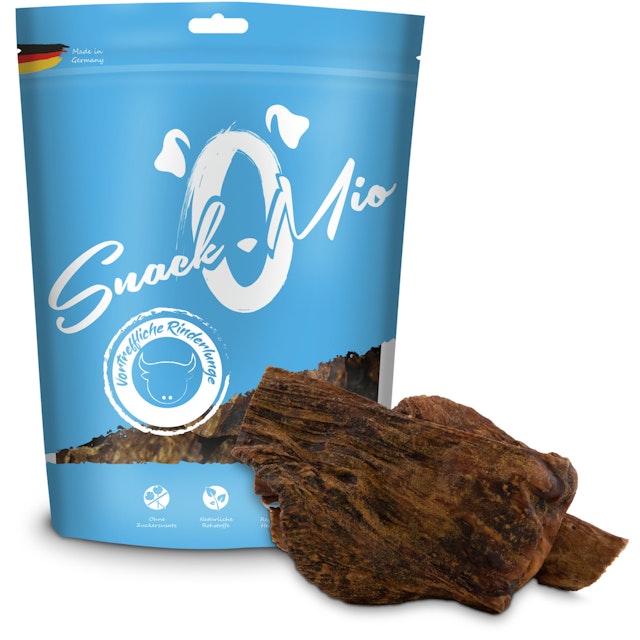 SnackOMio vortreffliche Rinderlunge HundesnacksVorschaubild