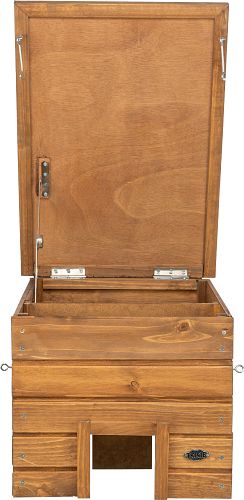 TRIXIE Igelhotel, Kiefernholz, 37 × 30,5 × 53 cm