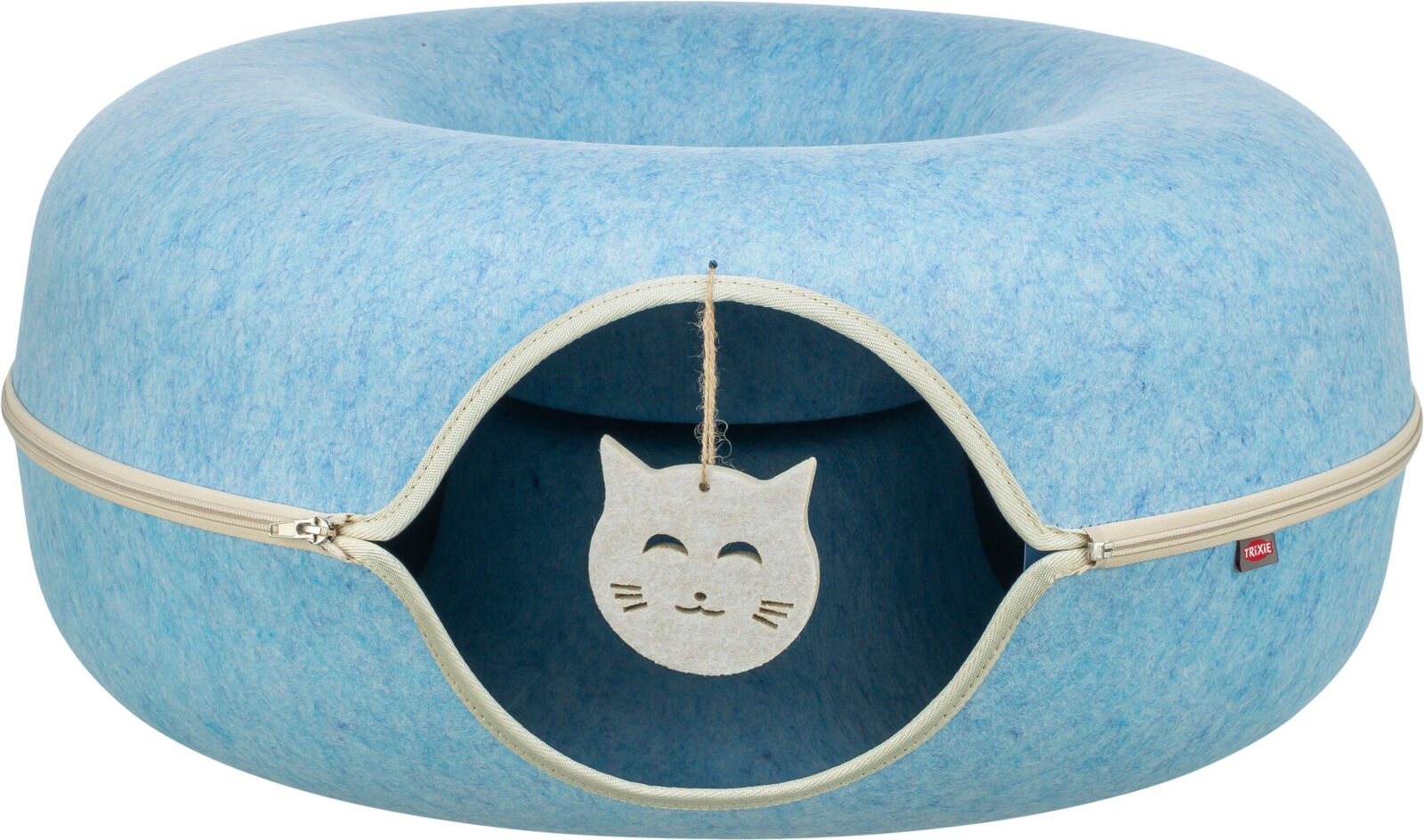 Spieldonut, Filz, ø 60 cm, blau