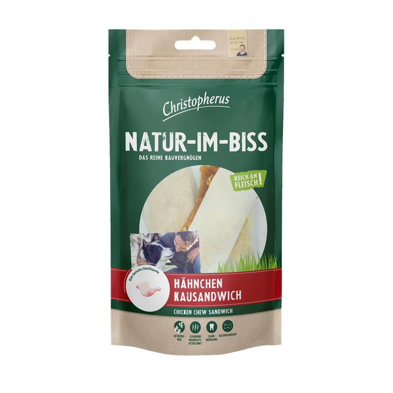 Christopherus 24 x 70g Natur-Im-Biss Hähnchen-Sandwich