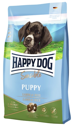 HAPPY DOG Sensible Puppy Lamm & Reis Hundetrockenfutter