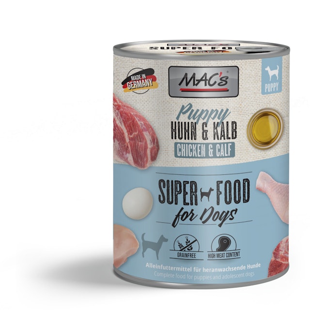 MAC´s DOG Puppy 800 Gramm HundenassfutterVorschaubild