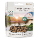 WILDES LAND Katze 50g Softsnack Huhn und Lachs WILDES LAND Katze 50g Softsnack Huhn und LachsZubehörbild