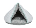 Vorschaubild TRIXIE Junior Höhle, rund, 45 × 30 × 40 cm, hellgrau/mint