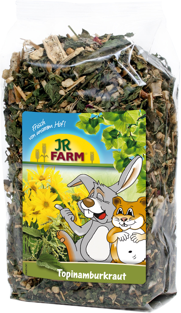 JR FARM Topinamburkraut 150g Raufutter für Kleintiere